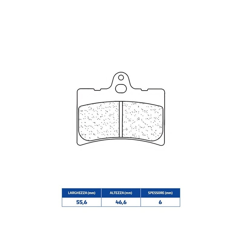 2601S4 FRONT BRAKE PAD 2601S4 Betamotor TR34 1992+ CL BRAKES