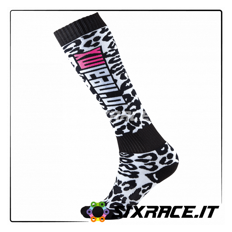 PRO MX Calze WILD black/white/pink