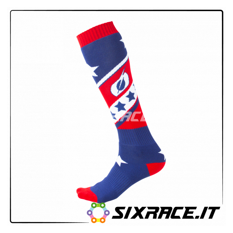0356-745 PRO MX Calze STARS red/blue  O'NEAL