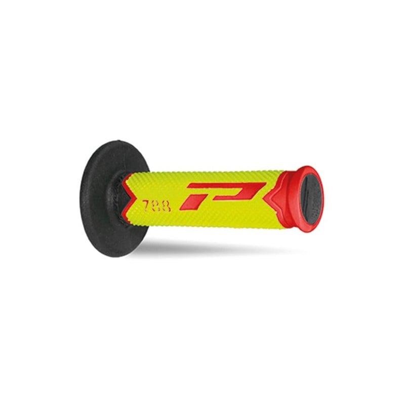 431166 MANOPOLE CROSS PROGRIP 788 TRIPLE DENSITY (COLORE: ROSSO/GIALLO/NERO)