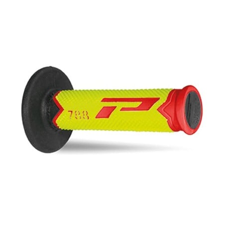 431166 MANOPOLE CROSS PROGRIP 788 TRIPLE DENSITY (COLORE: ROSSO/GIALLO/NERO)