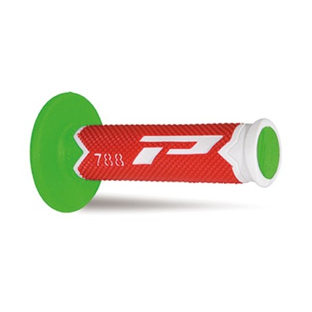 431167 MANOPOLE CROSS PROGRIP 788 TRIPLE DENSITY (COLORE: BIANCO/ROSSO/VERDE)