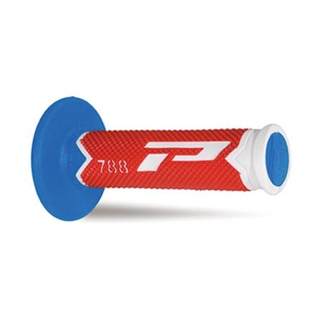431176 MANOPOLE CROSS PROGRIP 788 TRIPLE DENSITY (COLORE: BIANCO/ROSSO/AZZURRO)