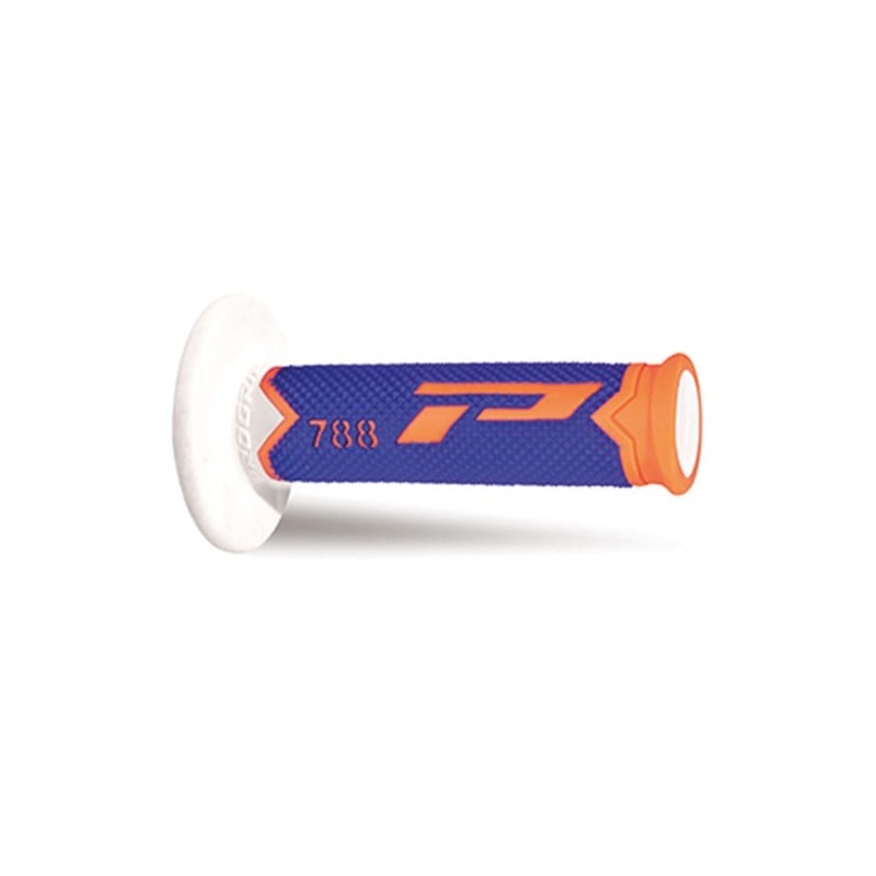 431177 MANOPOLE CROSS PROGRIP 788 TRIPLE DENSITY (COLORE: ARANCIO FLUO/BLU/BIANCO)