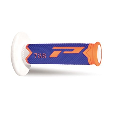 431177 MANOPOLE CROSS PROGRIP 788 TRIPLE DENSITY (COLORE: ARANCIO FLUO/BLU/BIANCO)