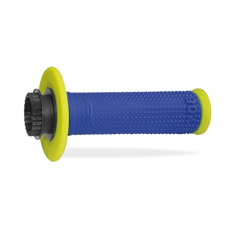 431184 MANOPOLE CROSS PROGRIP 708 GIALLO-BLU CON SISTEMA LOCK-ON