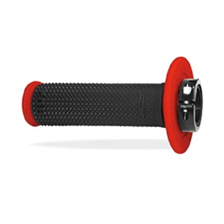 431186 MANOPOLE CROSS PROGRIP 708 ROSSO-NERO CON SISTEMA LOCK-ON