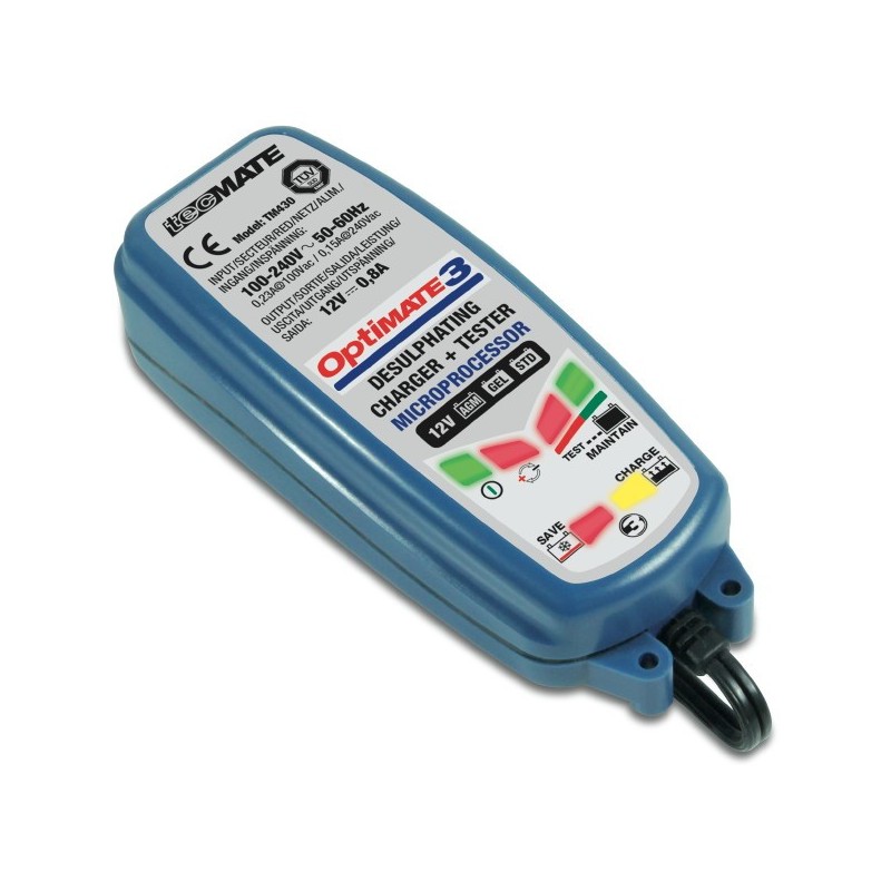 4501351 CARICABATTERIE OPTIMATE 3 (Rif.Tecmate: TM430)