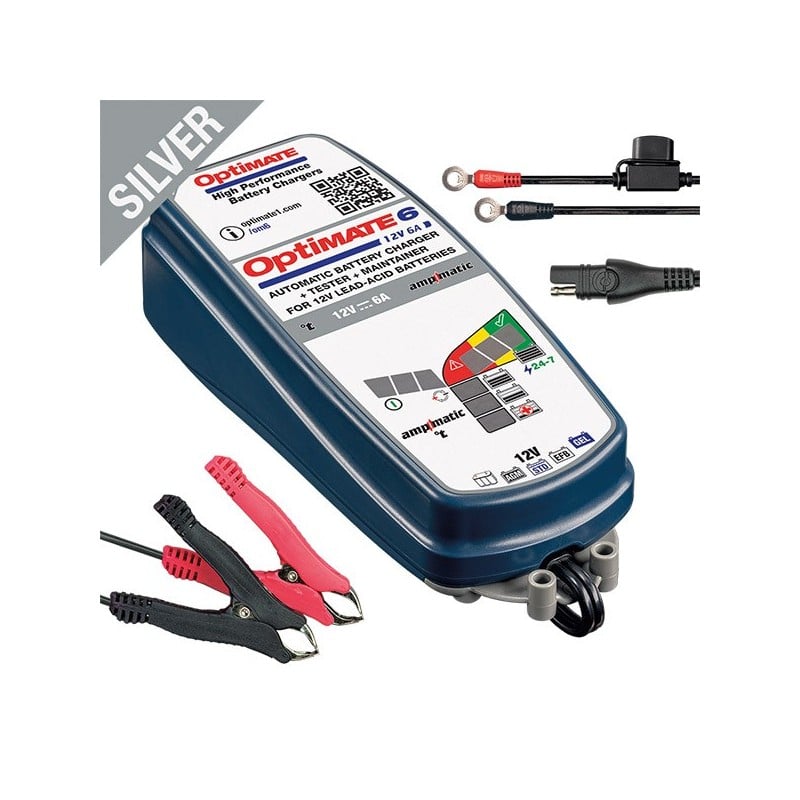4501661 CARICABATTERIE OPTIMATE 6 AMPMATIC 6A (Rif. Tecmate: TM360)