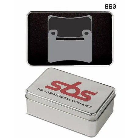 656860DS2 SET PASTIGLIE FRENO SBS 860DS-2