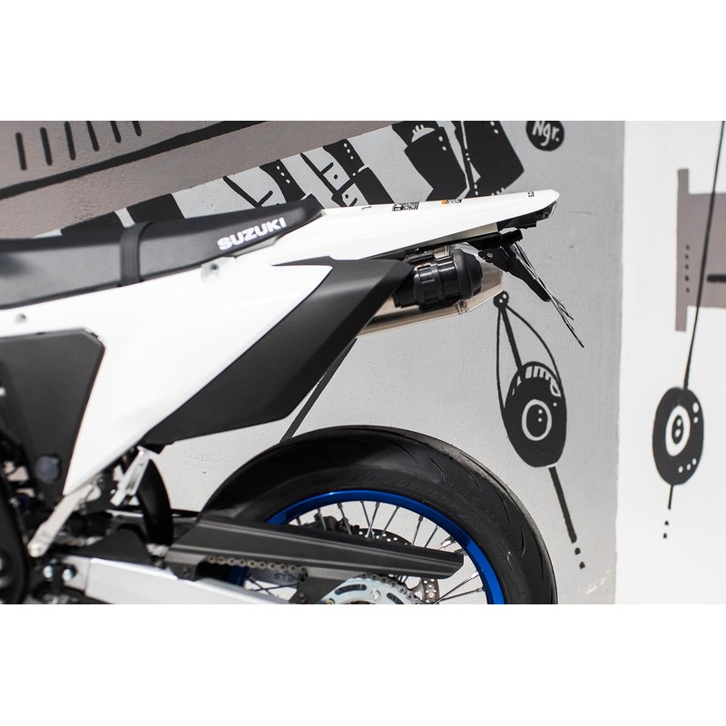 ESTR-0322 Kennzeichenhalter Evotech Suzuki DR-Z4 SM 25-26
