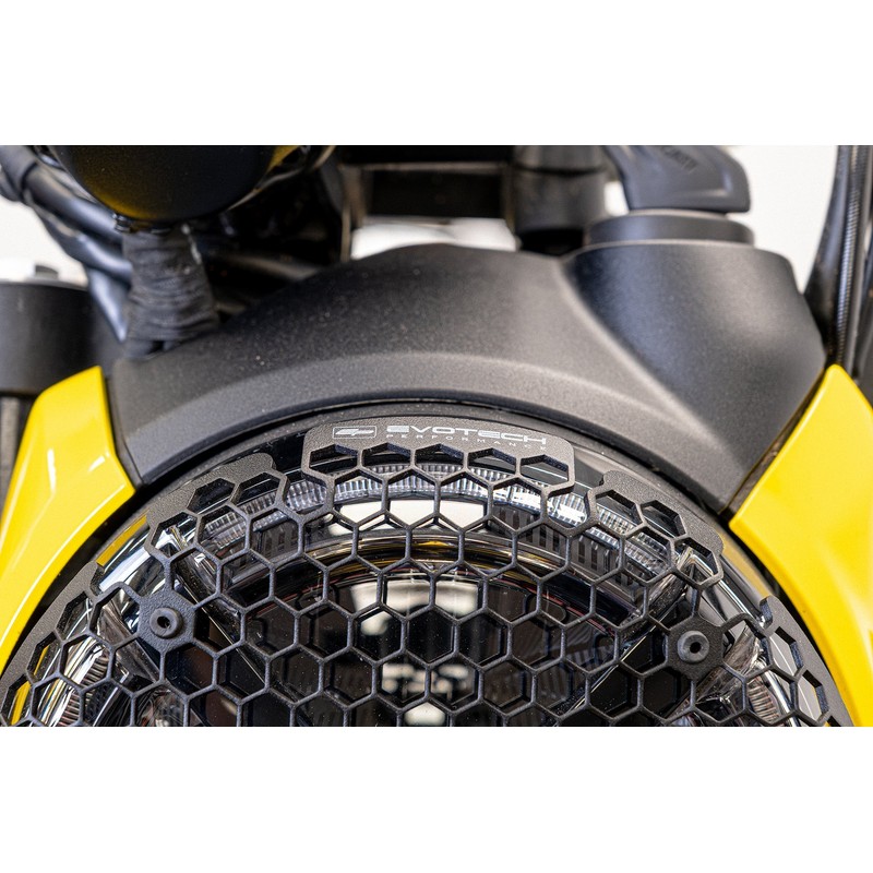 PRN018578-02 Osłony reflektorów Ducati Scrambler Icon 2023+ Evotech-performance