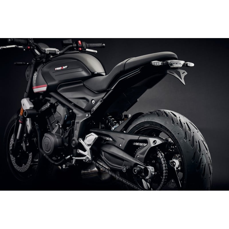 PRN004551-015396-015449-02 Kennzeichenunterstützung Triumph Trident 660 Triple Tribute Edition 2024+