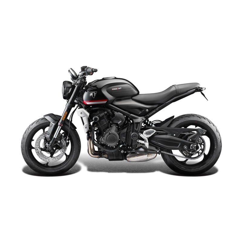PRN004551-015396-015449-02 Kennzeichenunterstützung Triumph Trident 660 Triple Tribute Edition 2024+