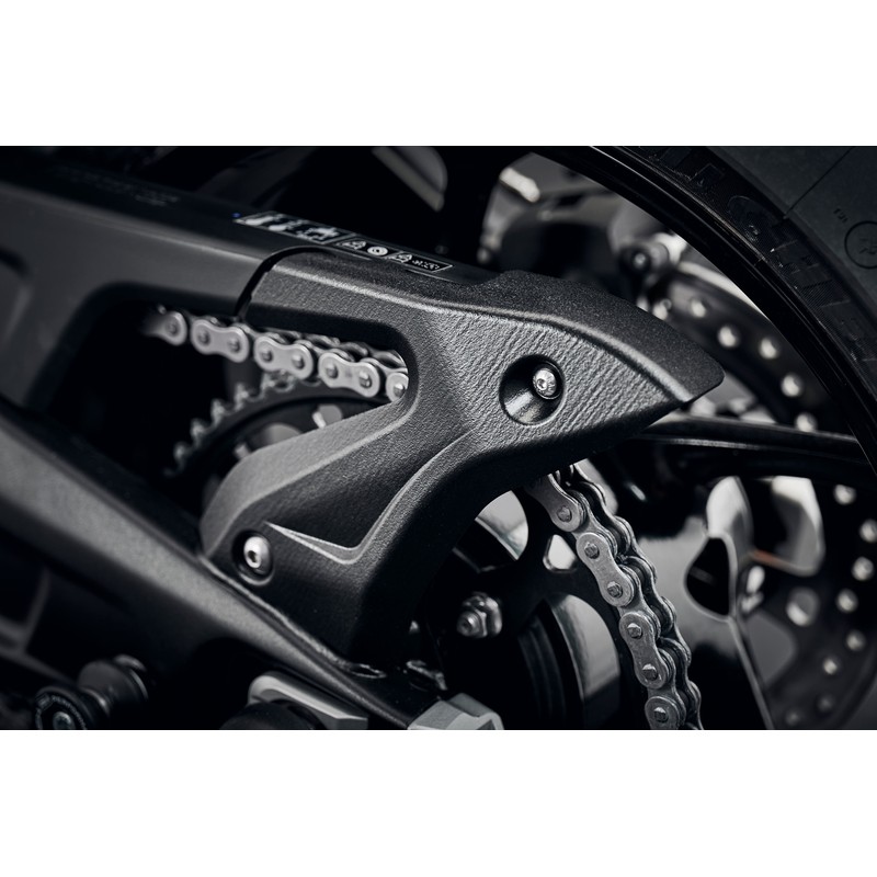 PRN004551-015396-015449-03 Support de plaque d'immatriculation Triumph Trident 2025+ Evotech-perform