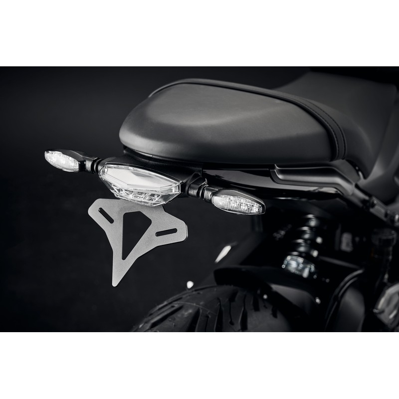 PRN004551-015396-015449-03 Support de plaque d'immatriculation Triumph Trident 2025+ Evotech-perform