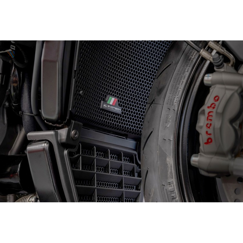 PRN018517-018585-01 Osłony chłodnicy Aprilia Tuono V4 Factory 2025+ Evotech-performance