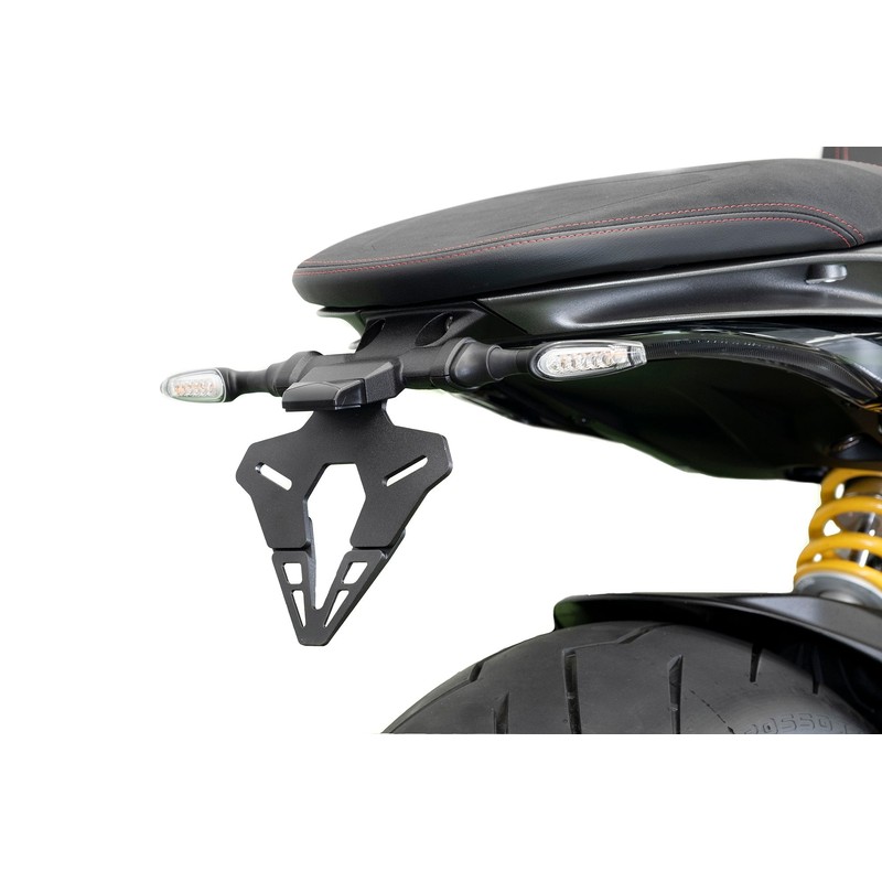 PRN018438-01 Support de plaque d'immatriculation Ducati Xdiavel V4 2025+ Evotech-performance
