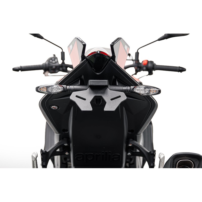 PRN018705-01 Support de plaque d'immatriculation Aprilia Tuono V4 Factory 2025+ Evotech-performance