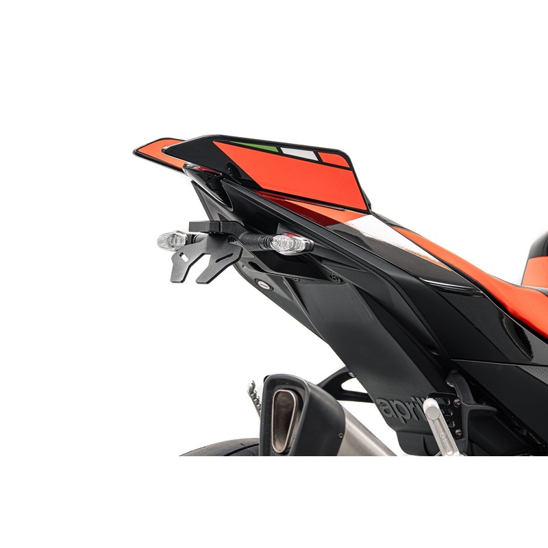 PRN018705-02 Soporte de matrícula Aprilia Tuono V4 2025+ Evotech-performance