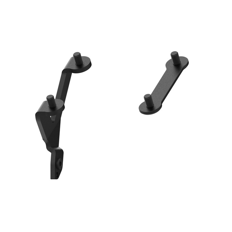 PRN016477-016478-04 Footrest Blanking Plates Kit Suzuki GSX 8 TT 2025+ Evotech-performance