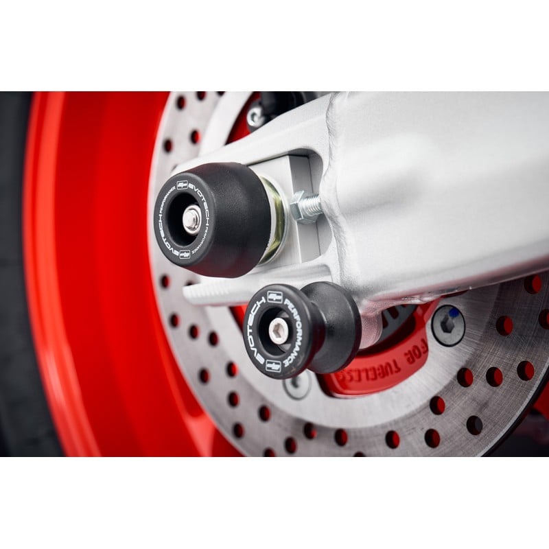PRN013668-14 Rear Spindle Bobbins Yamaha Tracer 9 GT Plus 2025+ Evotech-performance