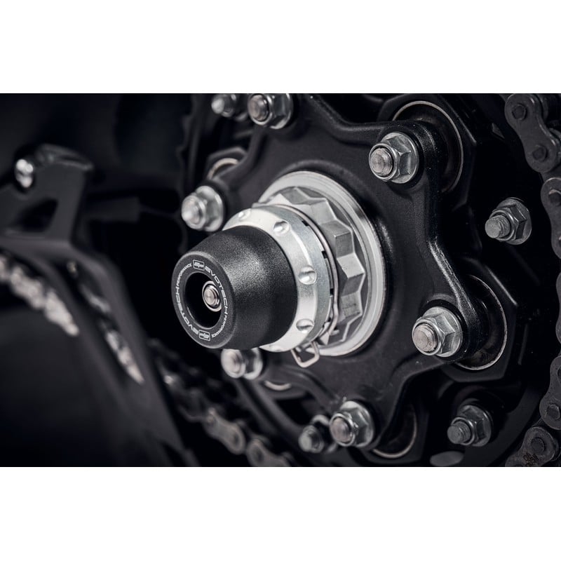 PRN015485-04 Protections de fourche avant Triumph Speed Triple RX 2025+ Evotech-performance