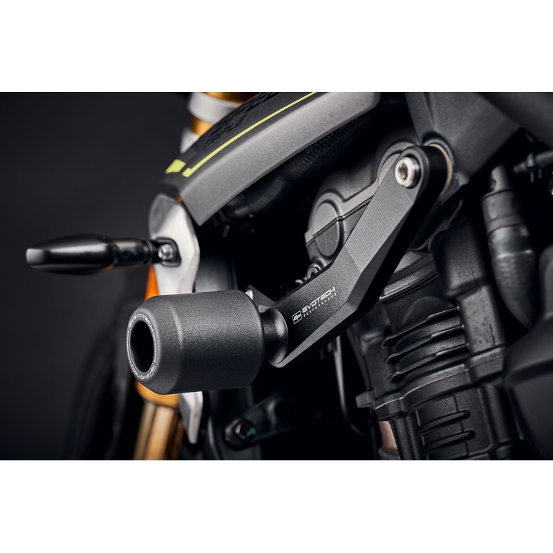 PRN015499-04 Protection contre les accidents Triumph Speed Triple RX 2025+ Evotech-performance