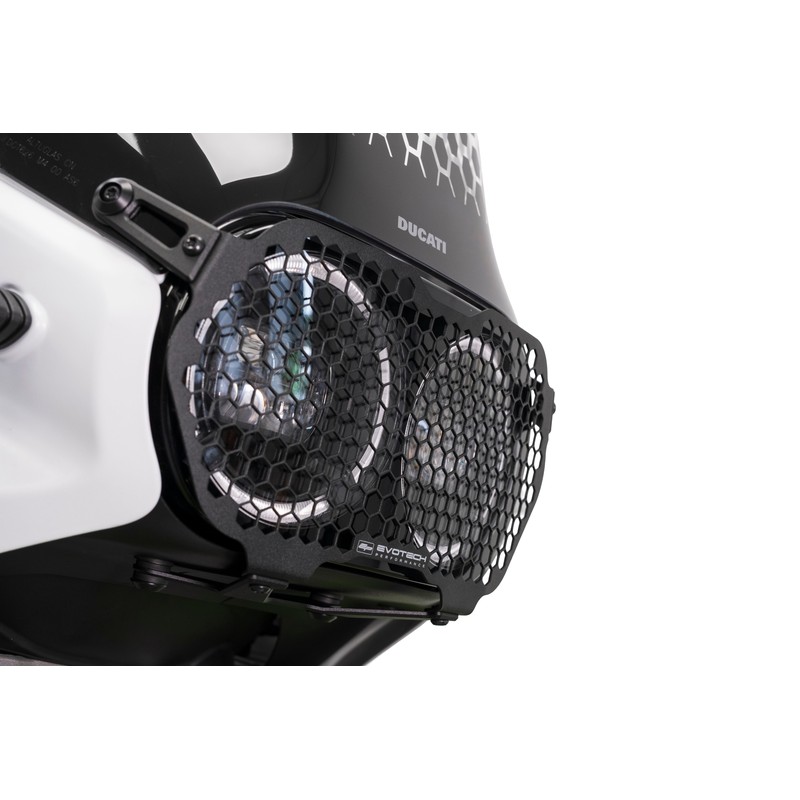 PRN018481-01 Protezione Fari Ducati Desertx Rally 2024+ Evotech-performance