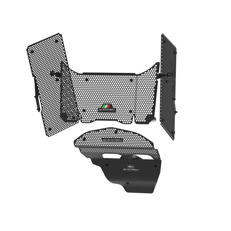 PRN015299-016152-016164-13 Grille de radiateur Ducati Multistrada V4 RS 2026+ Evotech-performance