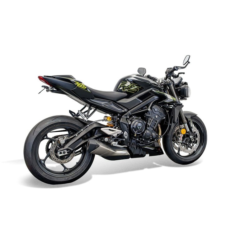 PRN010833-16 Kennzeichenunterstützung Triumph Street Triple 765 RX 2026+ Evotech-performance