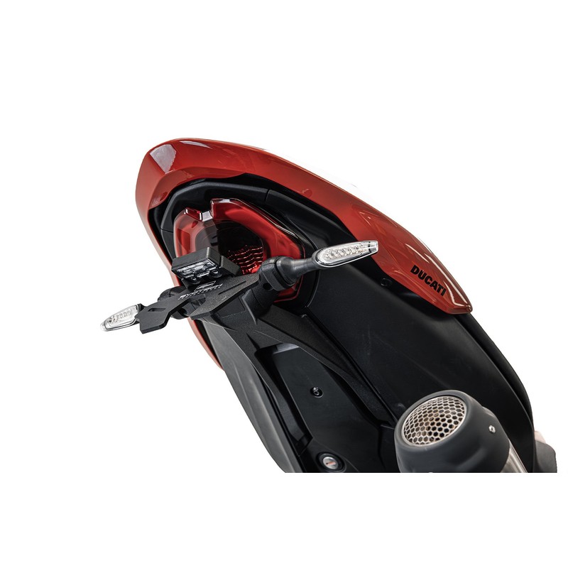PRN020098-02 Soporte de matrícula Ducati Monster V2 2026+ Evotech-performance
