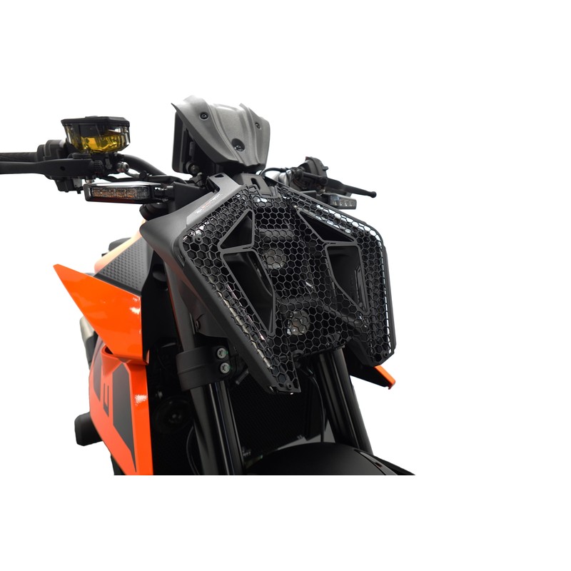 PRN016776-016992-02 Protección de faros Ktm 990 Duke R 2026+ Evotech-performance