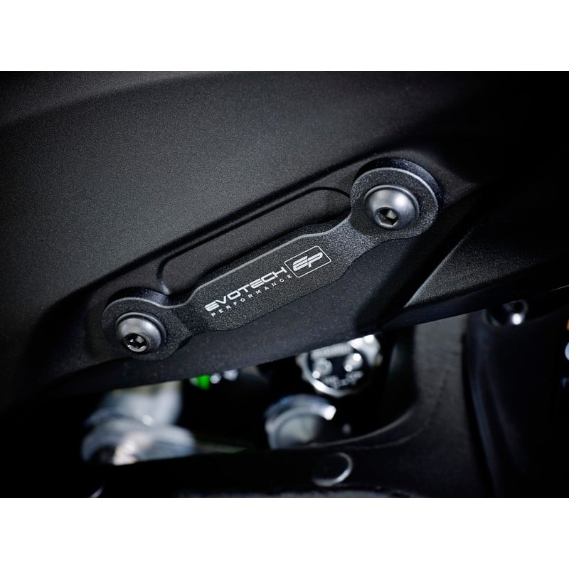 PRN008749-14 Footrest Blanking Plates Kit Kawasaki Ninja ZX 10 RR 2026+ Evotech-performance