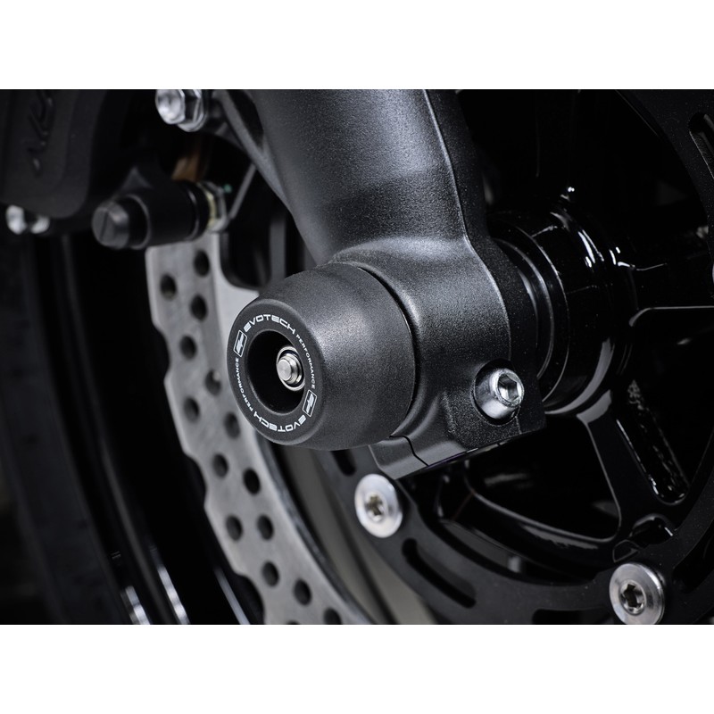 PRN013630-013633-10 Kit de protection de fourche avant et arrière Kawasaki Z 650 2026+ Evotech-perfo