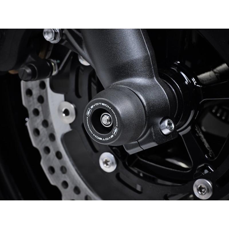 PRN013630-013633-10 Kit de protection de fourche avant et arrière Kawasaki Z 650 2026+ Evotech-perfo