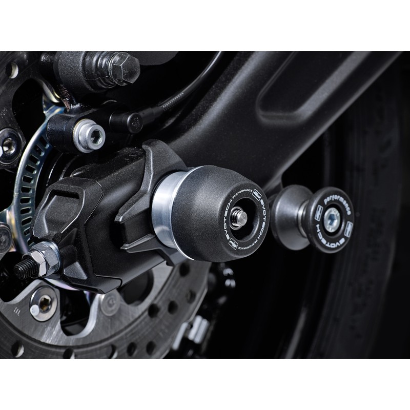 PRN013630-013633-10 Kit de protection de fourche avant et arrière Kawasaki Z 650 2026+ Evotech-perfo