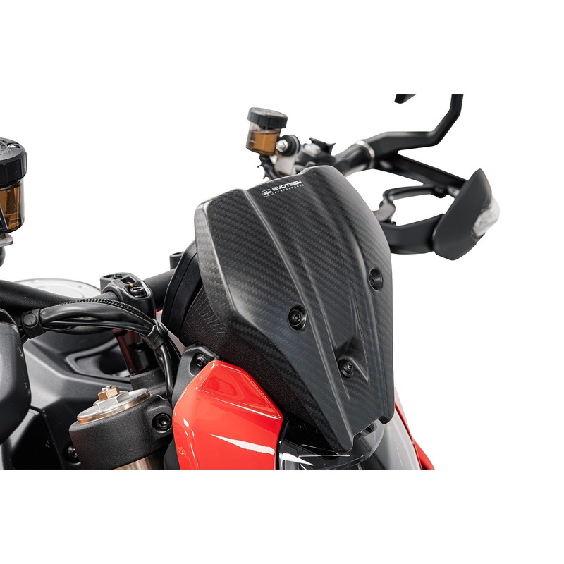 PRN019913-020305-02 Fly Screen Ducati Hypermotard V2 SP 2026+ Evotech-performance