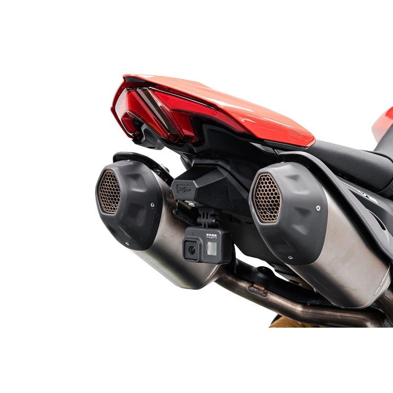 PRN020001-020359-01 Soportes para cámaras de acción Ducati Hypermotard V2 2026+ Evotech-performance