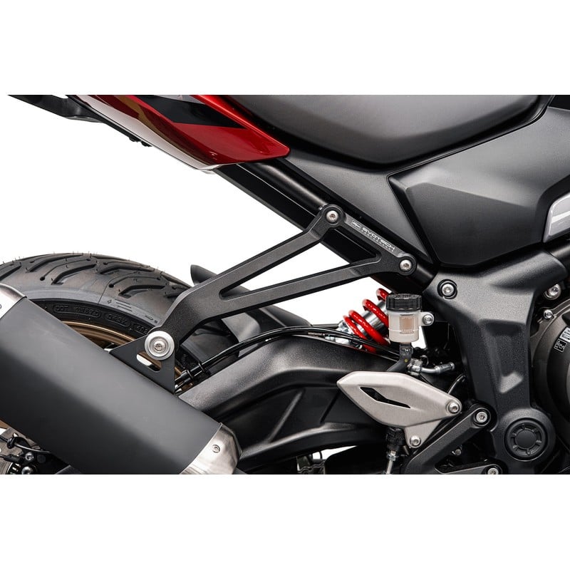 PRN020178-020435-01 Support de vidange Kit Triumph Trident 800 2026+ Evotech-performance