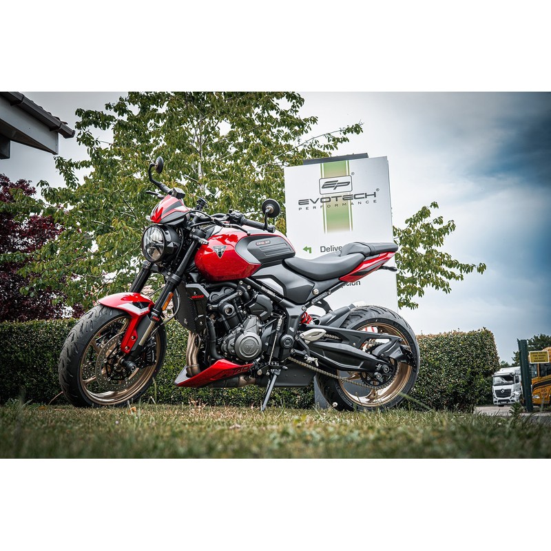 PRN020396-02 Soporte de matrícula Triumph Trident 660 2026+ Evotech-performance