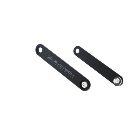 PRN015433-04 Footrest Blanking Plates Kit Triumph Trident 2025+ Evotech-performance