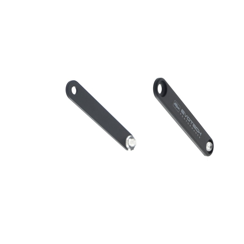 PRN015433-04 Footrest Blanking Plates Kit Triumph Trident 2025+ Evotech-performance
