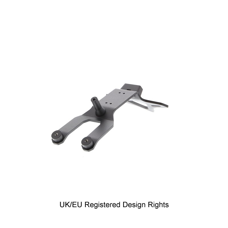 PRN014722-03 Support de plaque d'immatriculation Triumph Speed Twin 1200 RS 2025+ Evotech-performanc