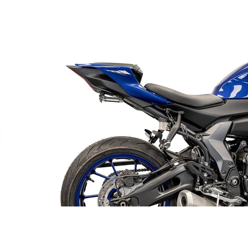 PRN017571-019855-01 Support de plaque d'immatriculation Yamaha YZF R7 2022+ Evotech-performance