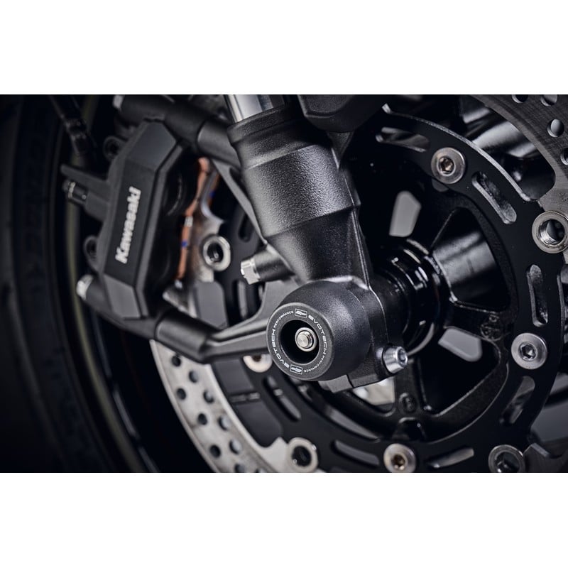 PRN013690-14 Protections de fourche avant Kawasaki Z 900 RS Black Ball Edition 2026+ Evotech-perform