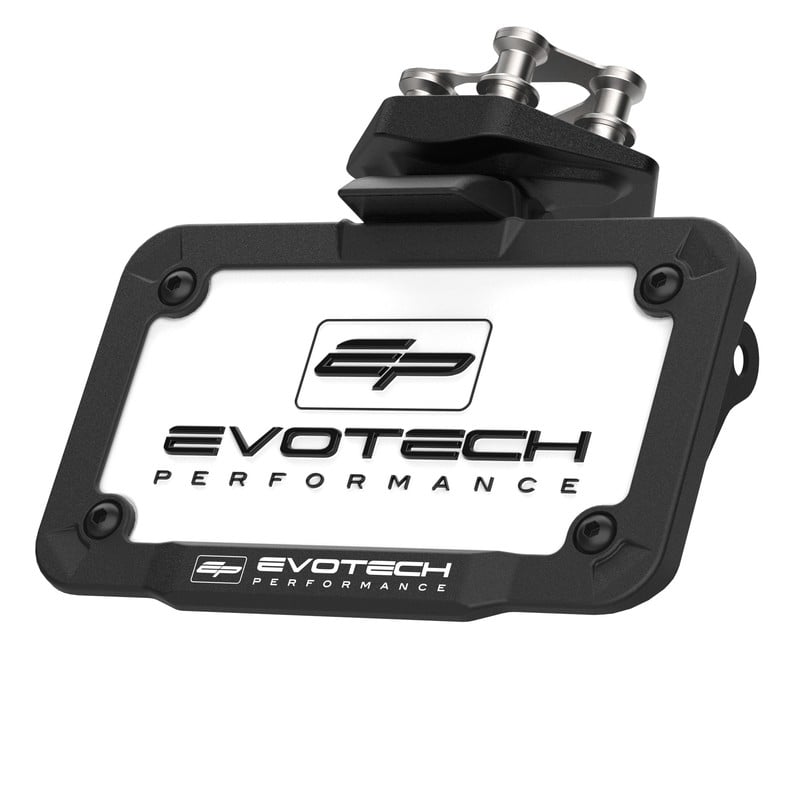 PRN017571-018376-16 Kennzeichenunterstützung Triumph Street Triple 765 RX 2026+ Evotech-performance