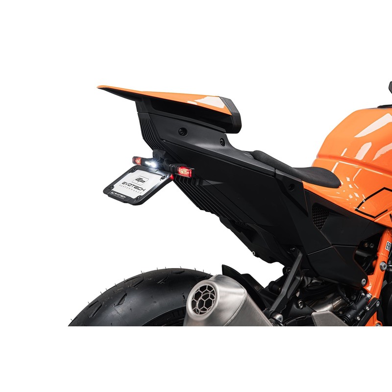PRN017571-020236-04 Soporte de matrícula Ktm 1390 Super Duke R 2024+ Evotech-performance