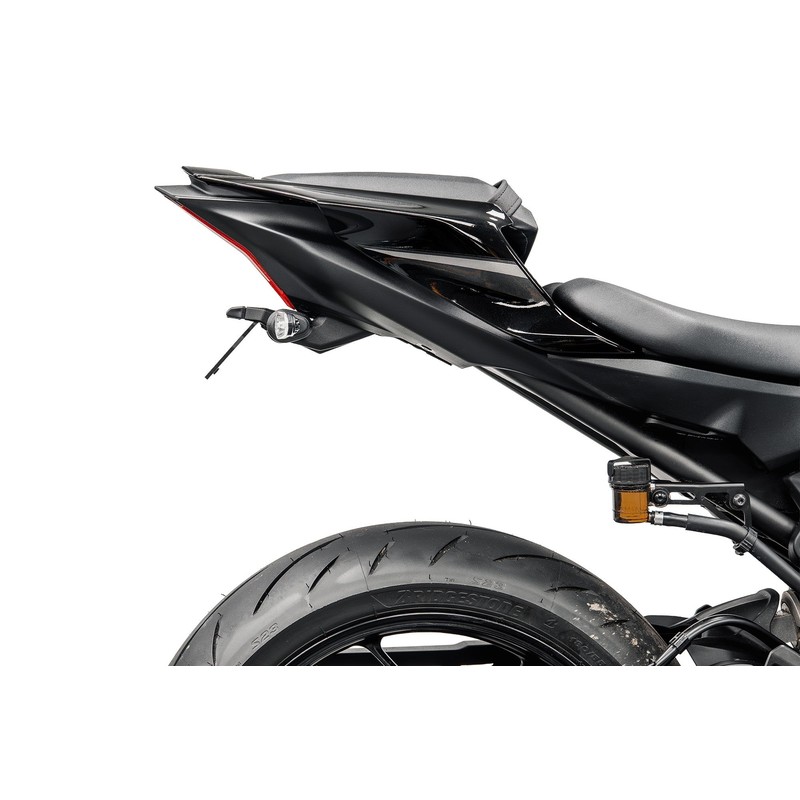 PRN012388-07 Footrest Blanking Plates Kit Yamaha YZF R7 2026+ Evotech-performance