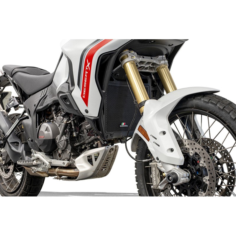 PRN020485-01 Radiator Guards Ducati Desertx V2 2022+ Evotech-performance
